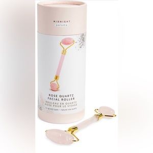 Midnight Paloma Rose Quartz Double Sided Facial Rolle